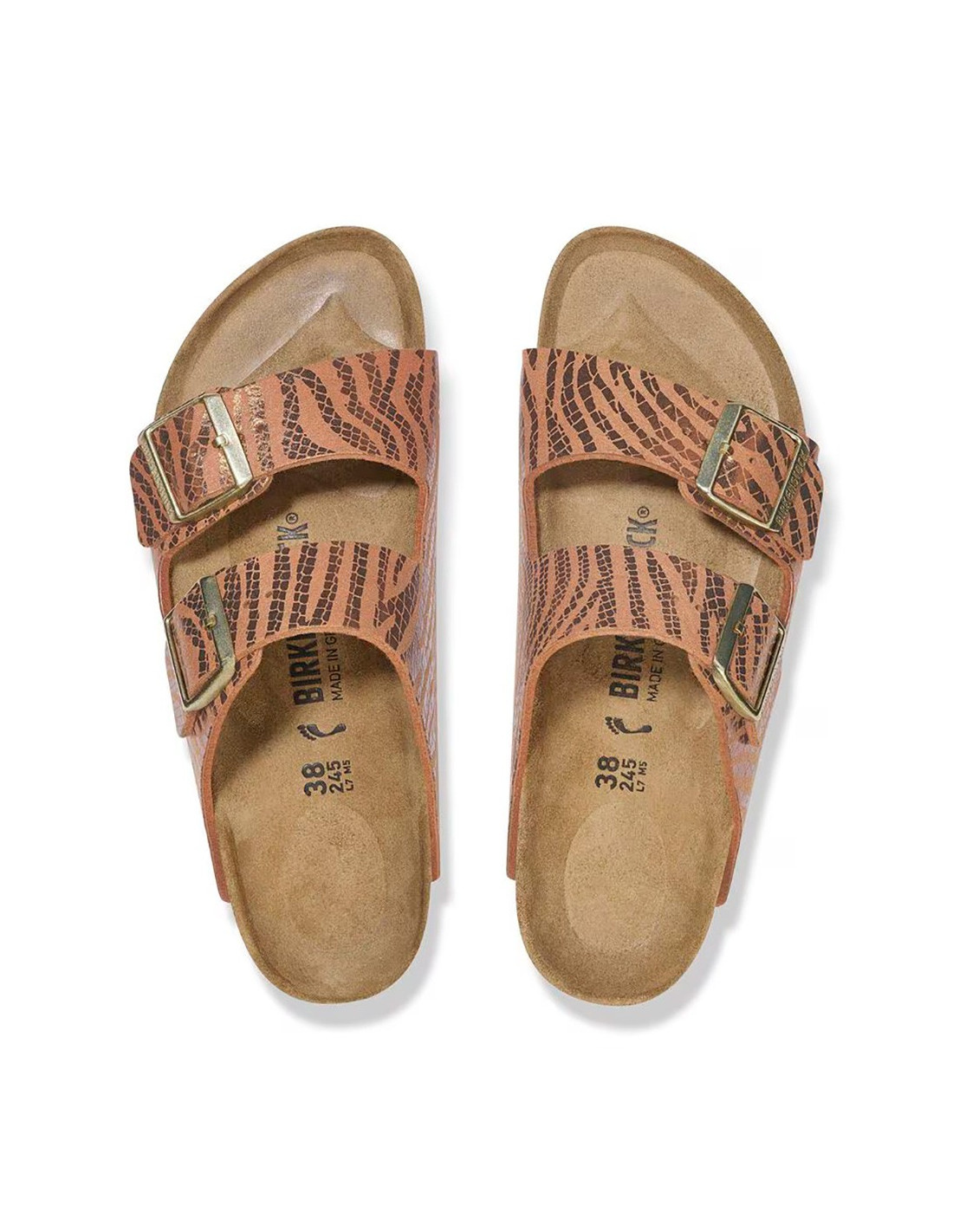 新品　BIRKENSTOCK ARIZONA 37 Birkenstock 37 Arizona BS White Birko-Flor Women Size 6