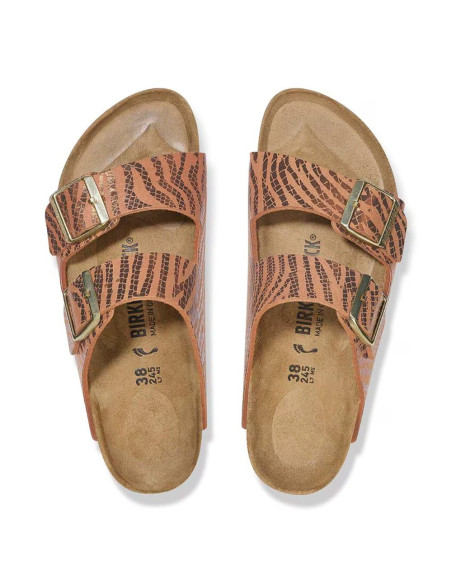 BIRKENSTOCK Arizona SYN Soft Zebra - Sandals (Regular Width)