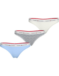 TOMMY HILFIGER UW0UW05530 - Pacote com 3 tangas 2