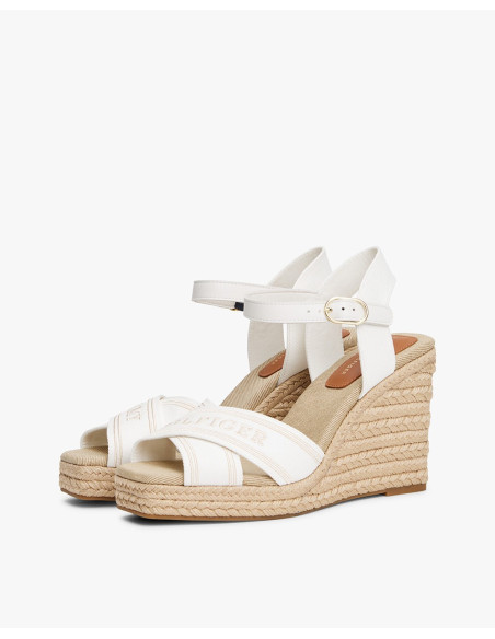 TOMMY HILFIGER FW0FW08668 - Alpargatas con cuña