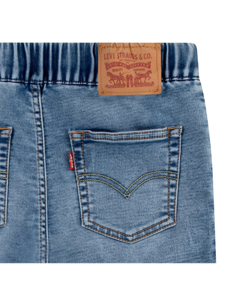 LEVI'S Skinny Fit Dobby - Pantaloncini in denim