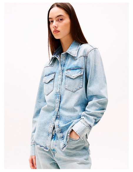 TOMMY HILFIGER DW0DW21416 - Jeanshemd