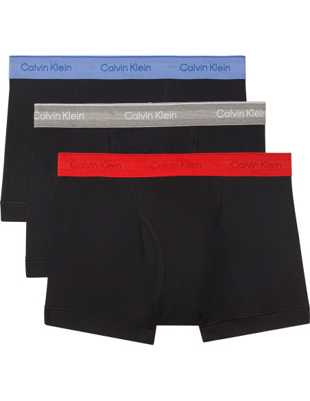 CALVIN KLEIN 000NB4002A - Pacote com 3 boxers