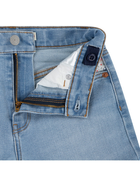 LEVI'S – Mom-Jeansshorts mit Blockprint