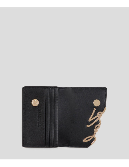 Portefeuille Signature KARL LAGERFELD Small
