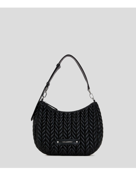 Borsa hobo intrecciata KARL LAGERFELD