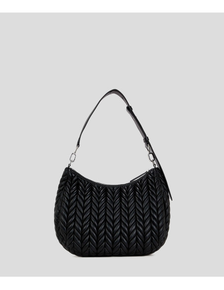 Borsa hobo intrecciata KARL LAGERFELD