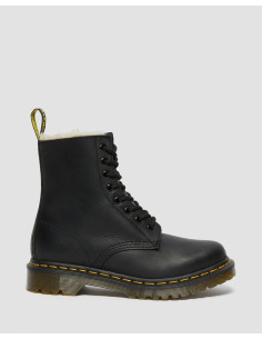 DR MARTENS 1460 Serena Black Burnished Wyoming - Botas