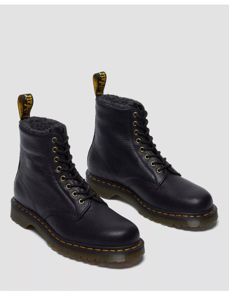 DR MARTENS 1460 Pascal Wl Black Grizzly - Laarzen