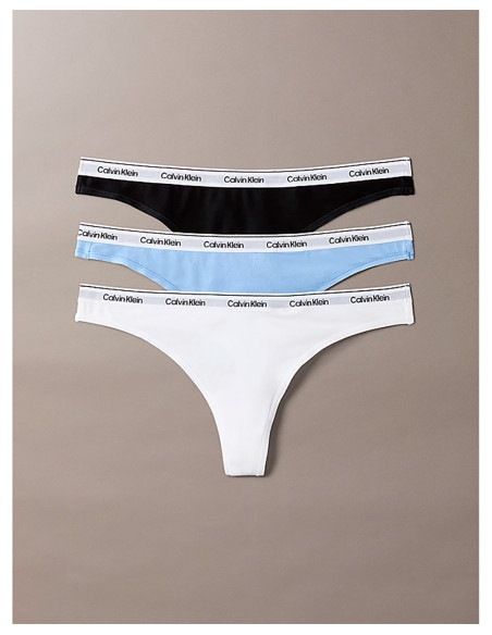 CALVIN KLEIN 000QD5209E - 3er-Pack Tangas