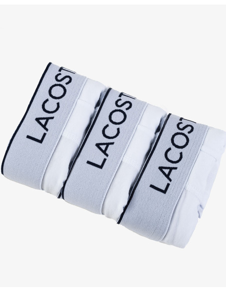 LACOSTE 5H8621-IN - Pacote com 3 Cuecas Boxer
