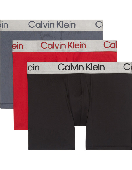 CALVIN KLEIN LV00NB4124 - Pacote com 3 cuecas boxer