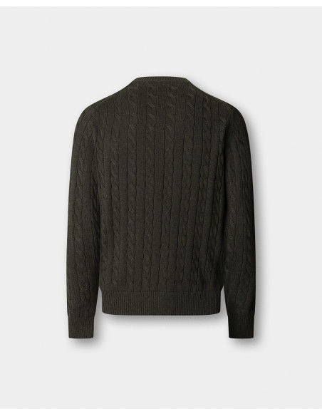 HACKETT Cotton Cable Crew - Suéter