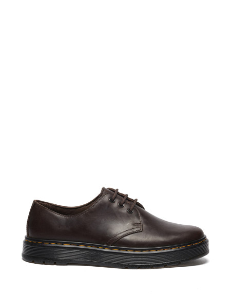 DR MARTENS Brookline Lo Dunkelbraun Crazy Horse - Schuhe