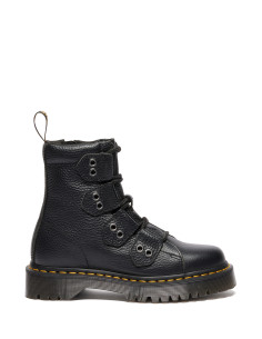 DR MARTENS 1460 Bex Ltt Black Milled Nappa - Boots