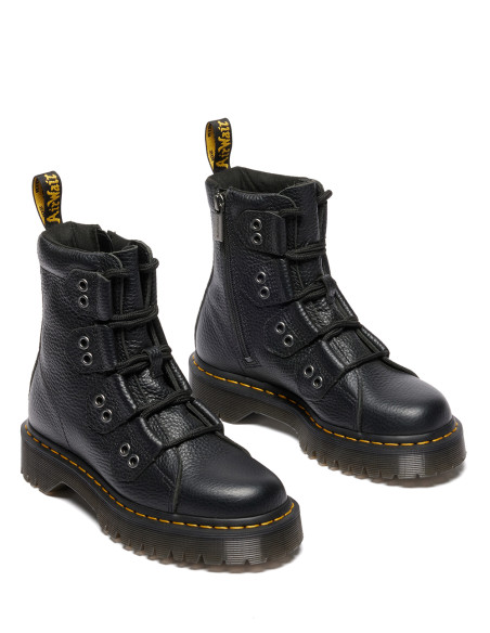 DR MARTENS 1460 Bex Ltt Noir Milled Nappa - Bottes
