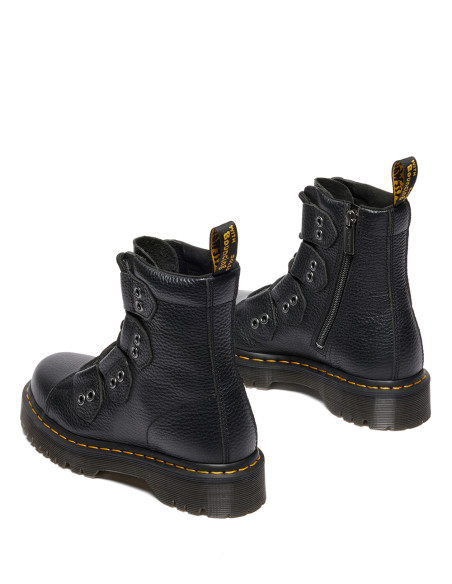 DR MARTENS 1460 Bex Ltt Preto Nappa Milled - Botas