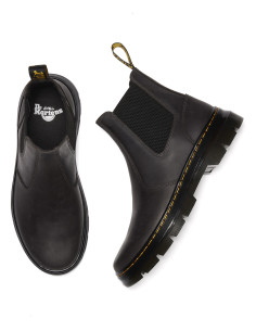 DR MARTENS Embury Gunmetal Saddleback - Stivali 2