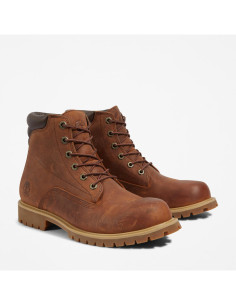 Botas Timberland Alburn de 15 cm com cadarço e acabamento impermeável. 2