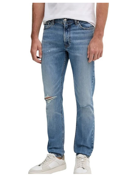 CALVIN KLEIN LV04LB780G - Calça jeans slim tapered