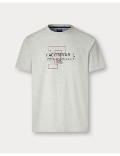 Camiseta estampada FAÇA-FEIRA