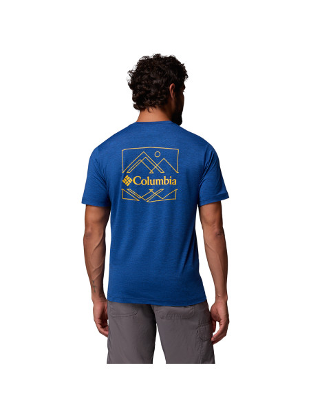 COLUMBIA Kwick Hike Back Graphic Ss Tee - T-shirt