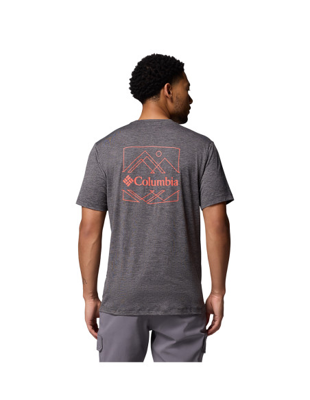 COLUMBIA Kwick Hike Back Graphic Ss Tee - T-Shirt