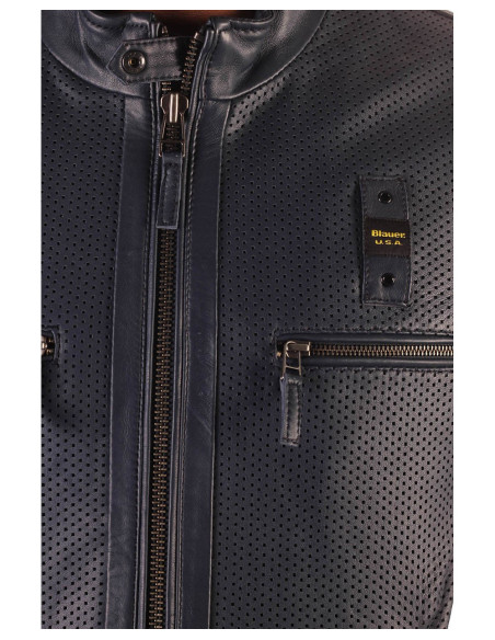 BLAUER 21SBLUL02281-005970 - Giubbotto in pelle