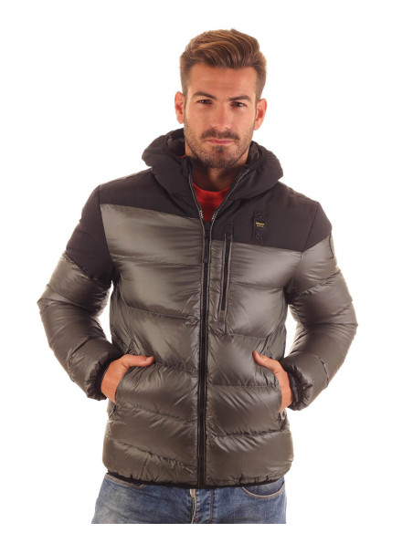 manteau blauer homme