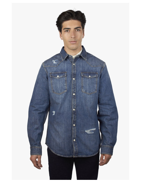 JACK&JONES 12194251 - Camisa vaquera