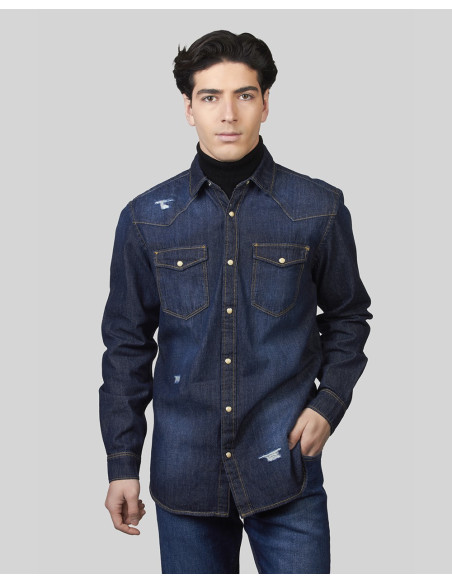 JACK&JONES 12188543 - Camisa vaquera