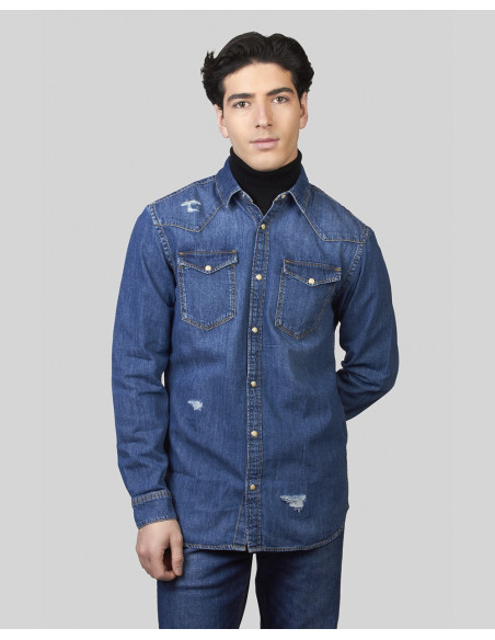 JACK&JONES 12188543 - Camisa jeans