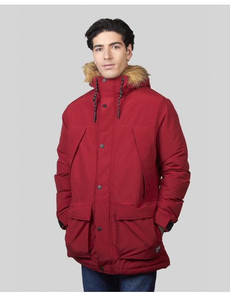Jack jones red coat hotsell