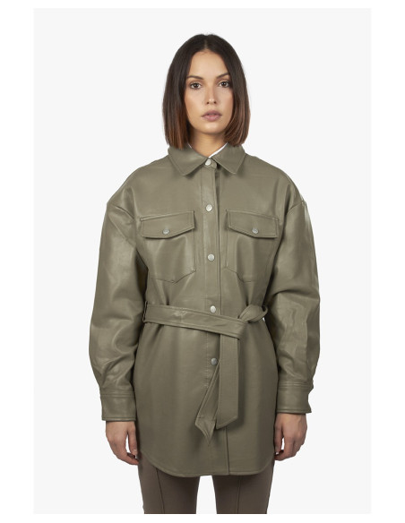JJXX Luna - Veste en cuir synthétique