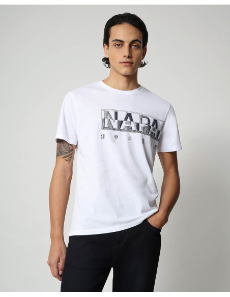 NAPAPIJRI Sallar Logo - Camiseta