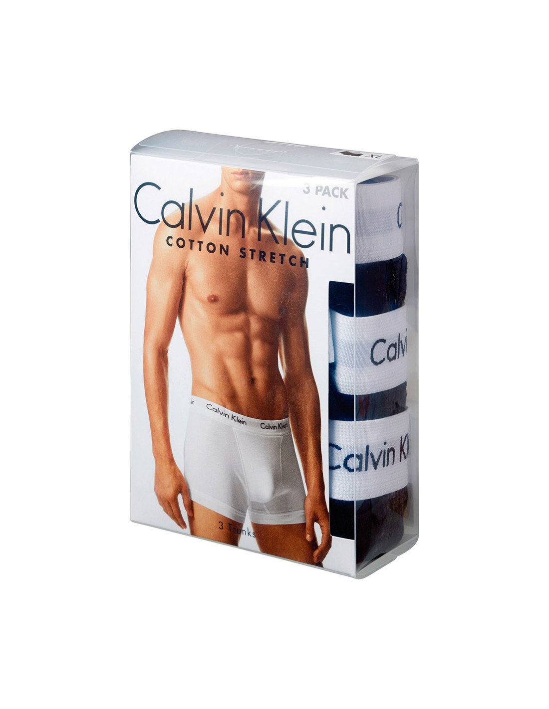 CALVIN KLEIN Cotton Stretch - Boxers Pack 3