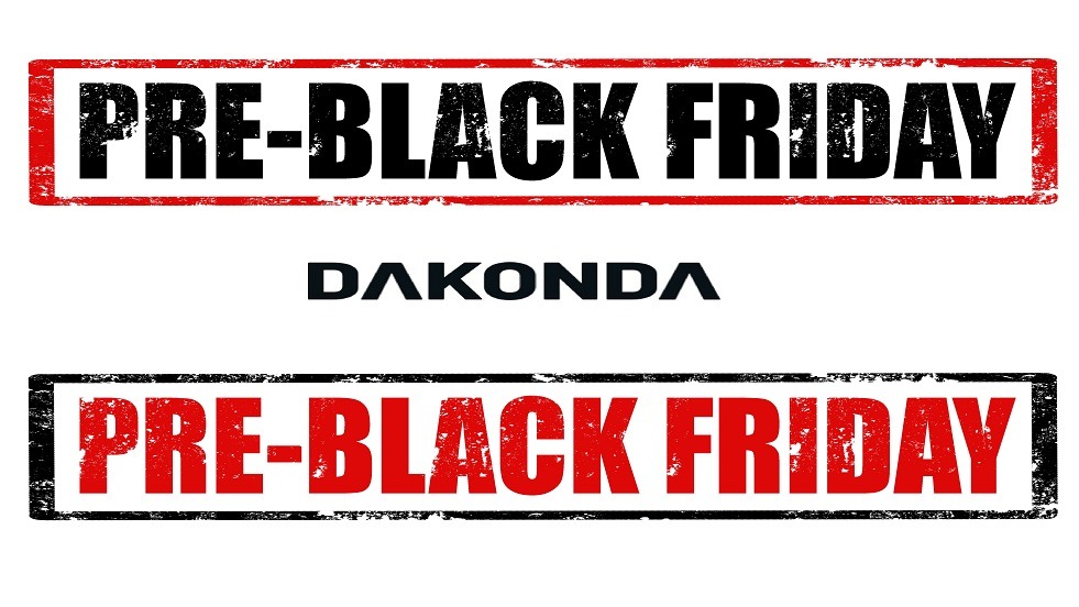 Pre Black Friday. Aprovecha las ofertas de Dakonda - Dakonda